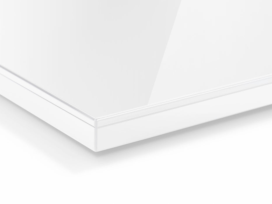 Canto semirigido Crystal color blanco