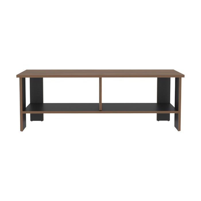 Mesa para TV Navi, Castaño y Wengue, para Televisor hasta 55 Pulgadas
