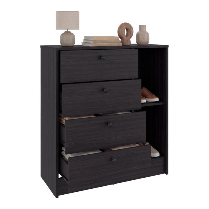 Organizador Havana, Wengue, con Superficie para Ubicar Objetos Decorativos ZF