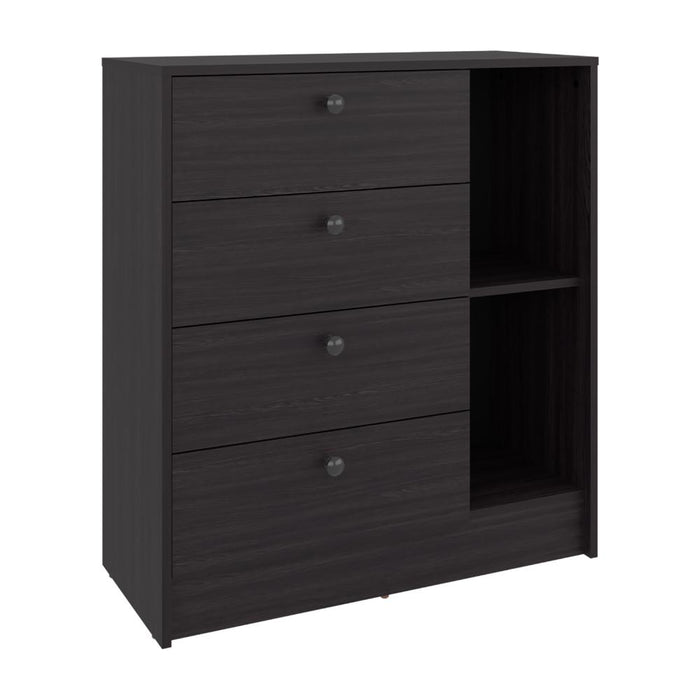 Organizador Havana, Wengue, con Superficie para Ubicar Objetos Decorativos ZF