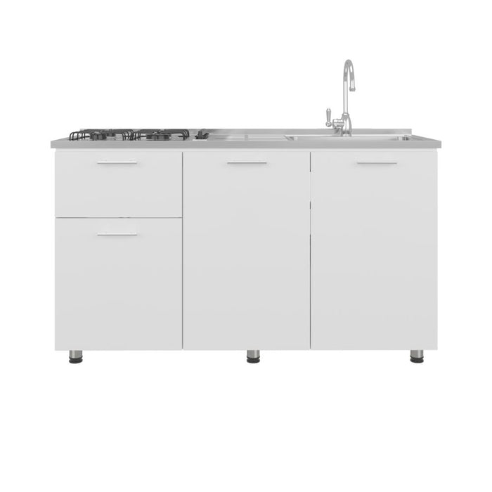 Gabinete Inferior Creta, Blanco Duqueza , Incluye Meson Zocoda Izquierdo ZF