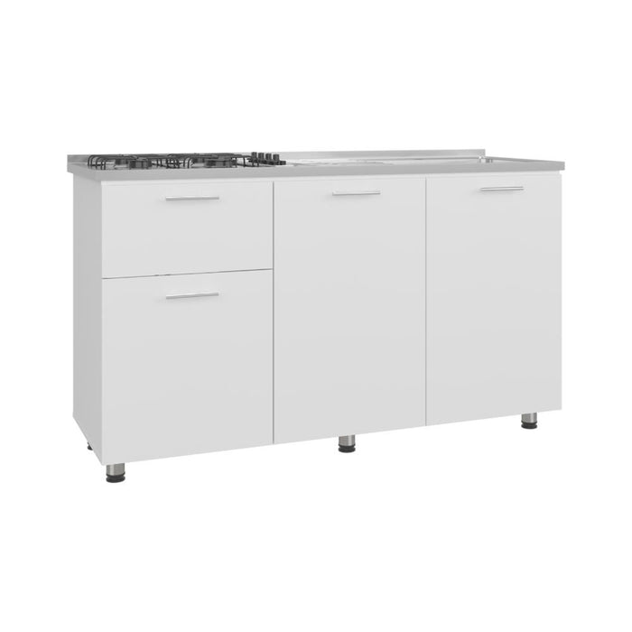 Gabinete Inferior Creta, Blanco Duqueza , Incluye Meson Zocoda Izquierdo ZF