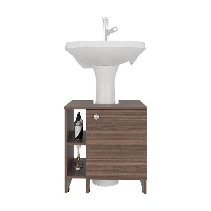 Mueble para Lavamanos Omahi, Avellana, con Variedad de Entrepaños ZF