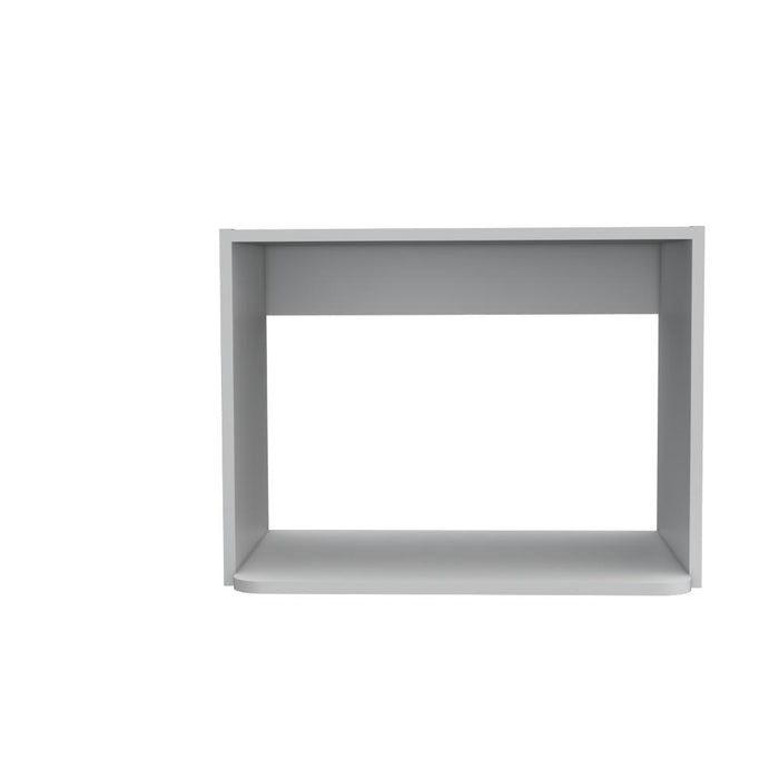 Mueble Auxiliar Lirio, Blanco Duqueza, con Espacio Para Microondas