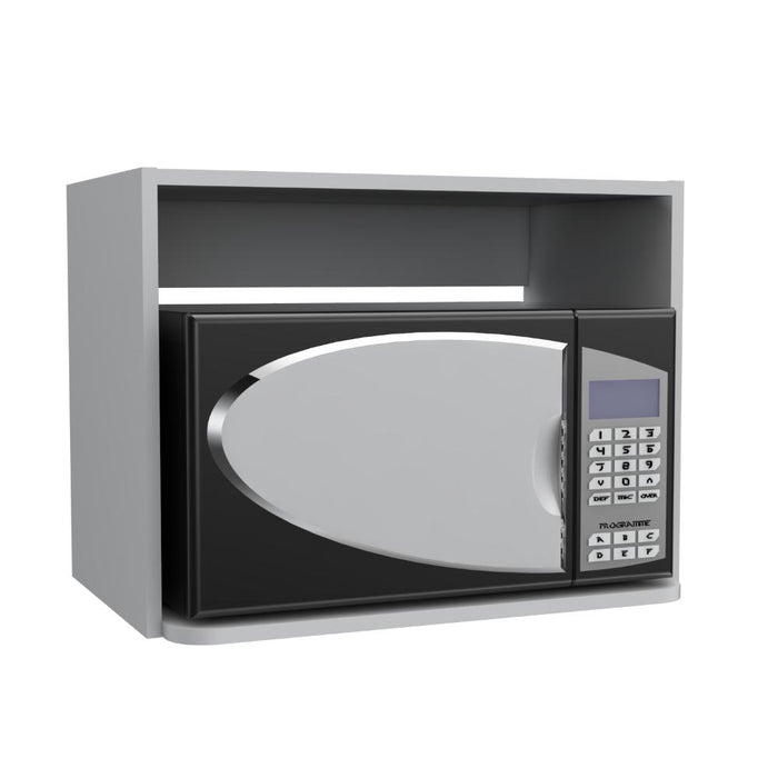 Mueble Auxiliar Lirio, Blanco Duqueza, con Espacio Para Microondas