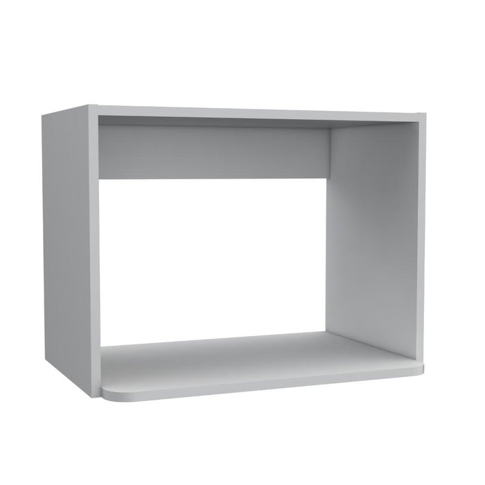 Mueble Auxiliar Lirio, Blanco Duqueza, con Espacio Para Microondas