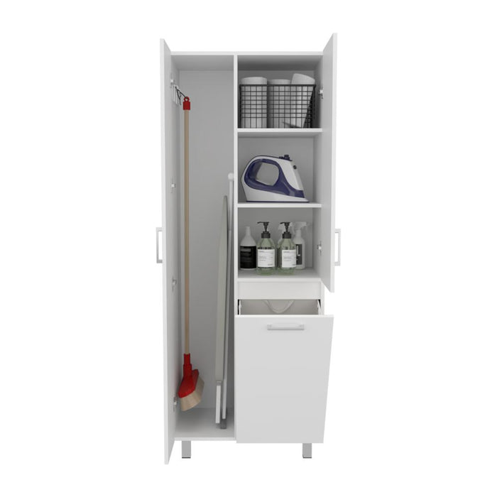 Mueble de Aseo Iris, Blanco Duqueza, con espacio para ubicar objetos de aseo ZF