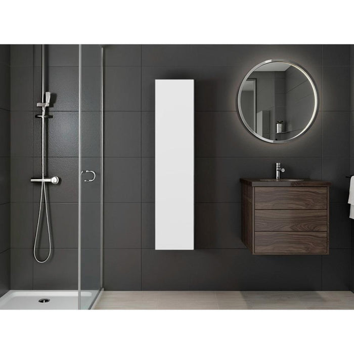 Alacena de Pared Mediana, Blanco, para implementos de aseo minimalista