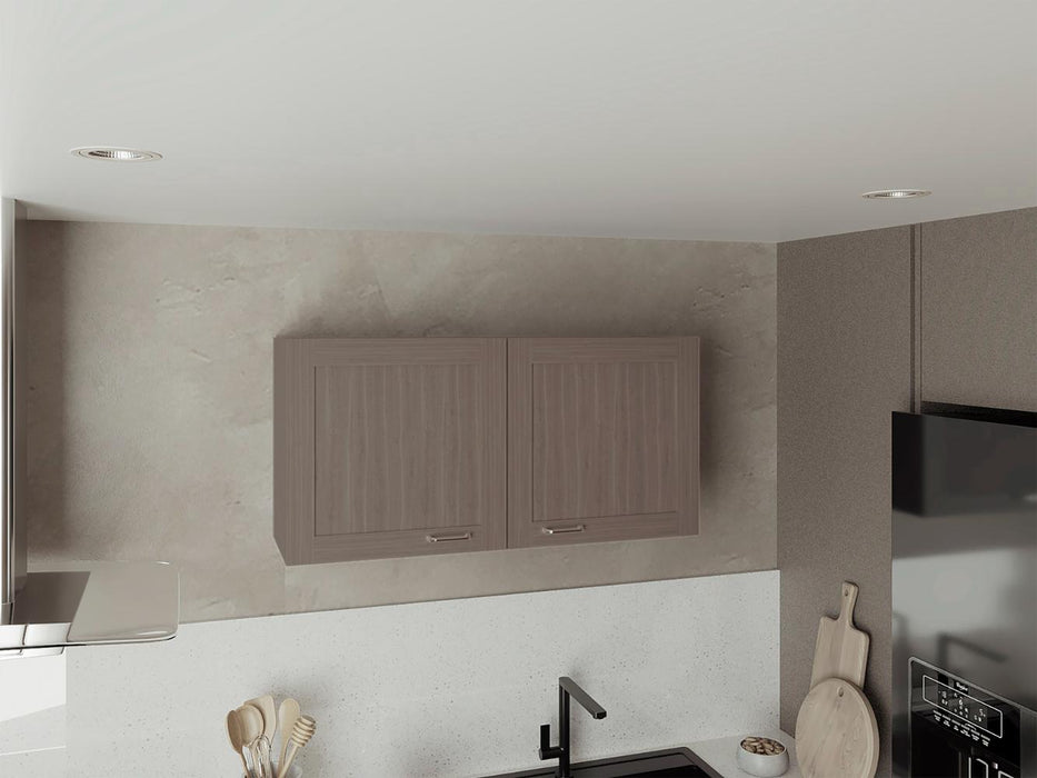 Gabinete Superior Toronto, Bardolino, con espacio de almacenamiento y manijas metálicas ZF