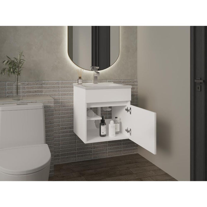 Mueble para Lavamanos Primax, Blanco Duqueza, con Espacio Para Ubicar Objetos de Aseo ZF
