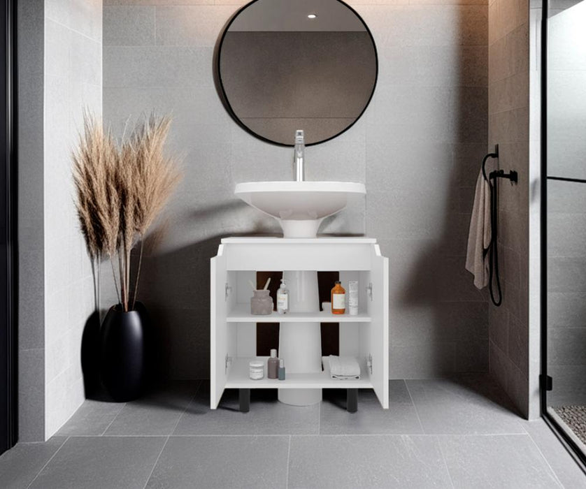 Mueble para Lavamanos Marlo, Kronos Blanco, No Incluye Lavamanos