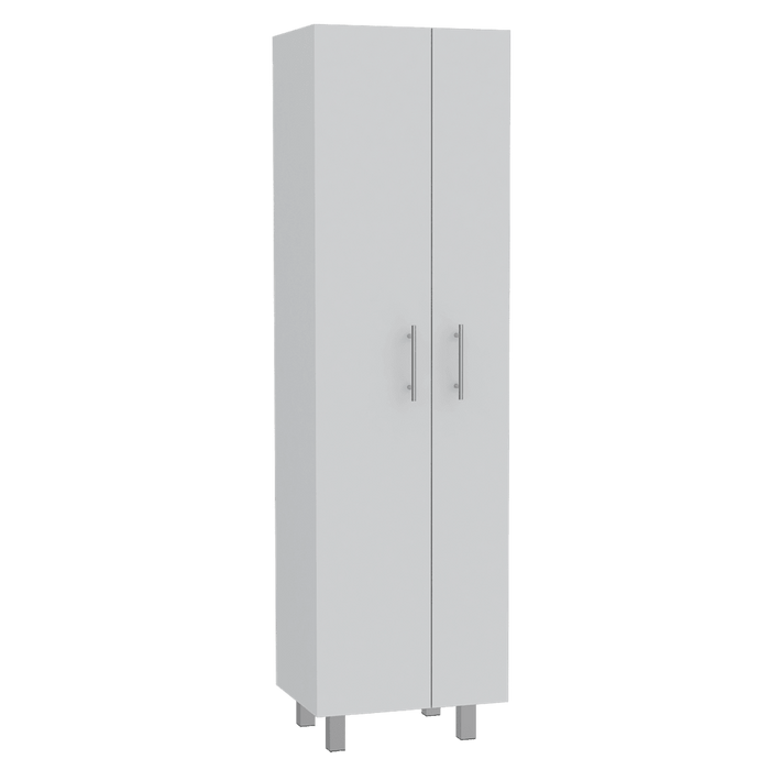 Mueble de Aseo Romana, Blanco Perla, con Cinco Entrepaños Organizadores ZF