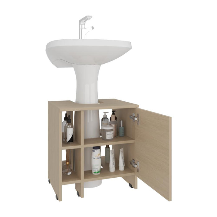 Mueble para Lavamanos Omahi, Cartagena, con Variedad de Entrepaños ZF