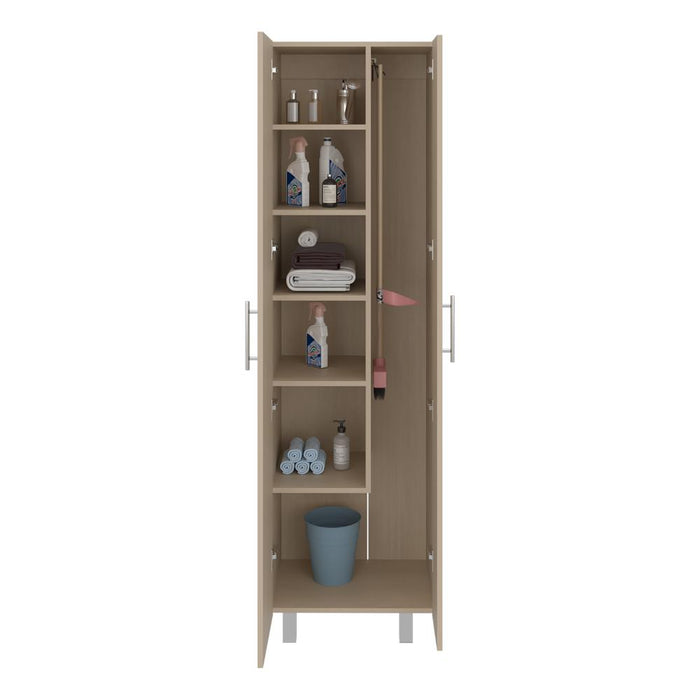 Mueble de Aseo Romana, Cartagena, Con cinco entrepaños organizadores