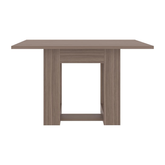 Mesa Para Comedor Volder, Avellana, con Amplia Superficie, No Incluye Sillas