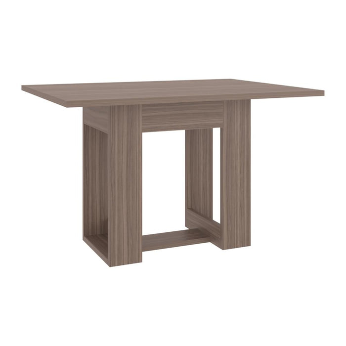 Mesa Para Comedor Volder, Avellana, con Amplia Superficie, No Incluye Sillas