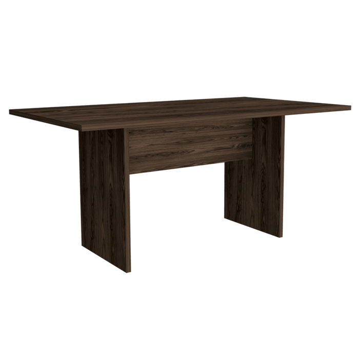 Mesa Para Comedor Ascher, Chocolate, Para Cuatro Puestos, No Incluye Sillas