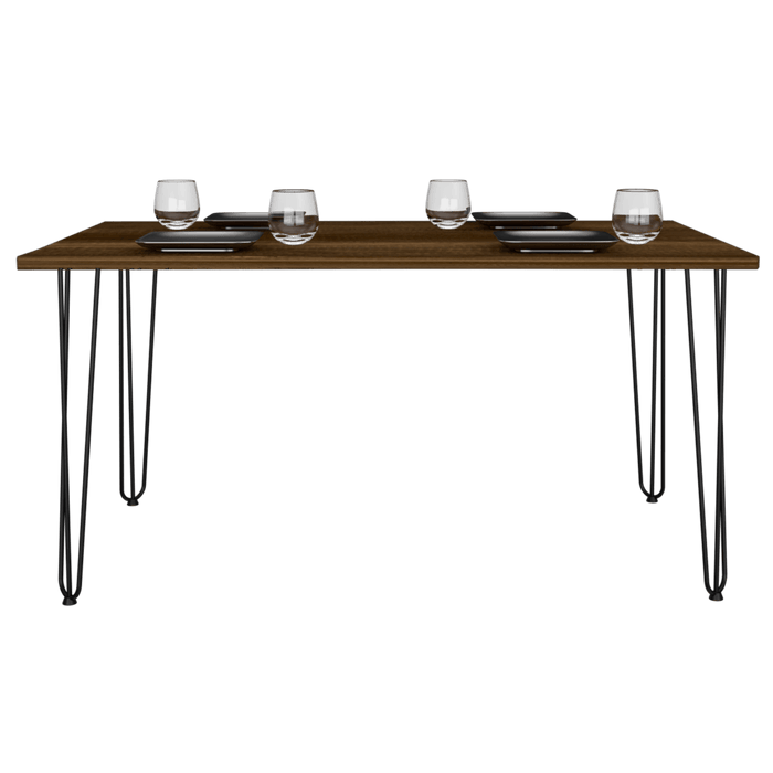 Mesa Para Comedor Lara, Cobre, con Amplia Superficie, No Incluye Sillas