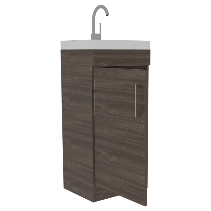 Mueble para Lavamanos Barú, Avellana, con Una Puerta Batiente
