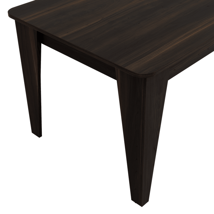 Mesa Para Comedor Ursa, Caoba, Diseño Moderno, No Incluye Sillas
