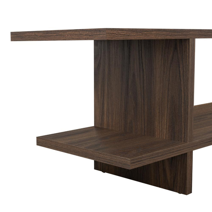 Mesa Para Tv Leeds, Nogal Europeo, Para Televisor hasta 50"