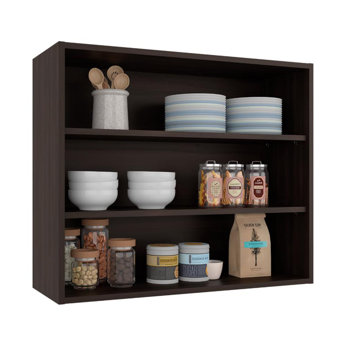 Gabinete Superior Kane, Nogal, Con tres entrepaños ZF