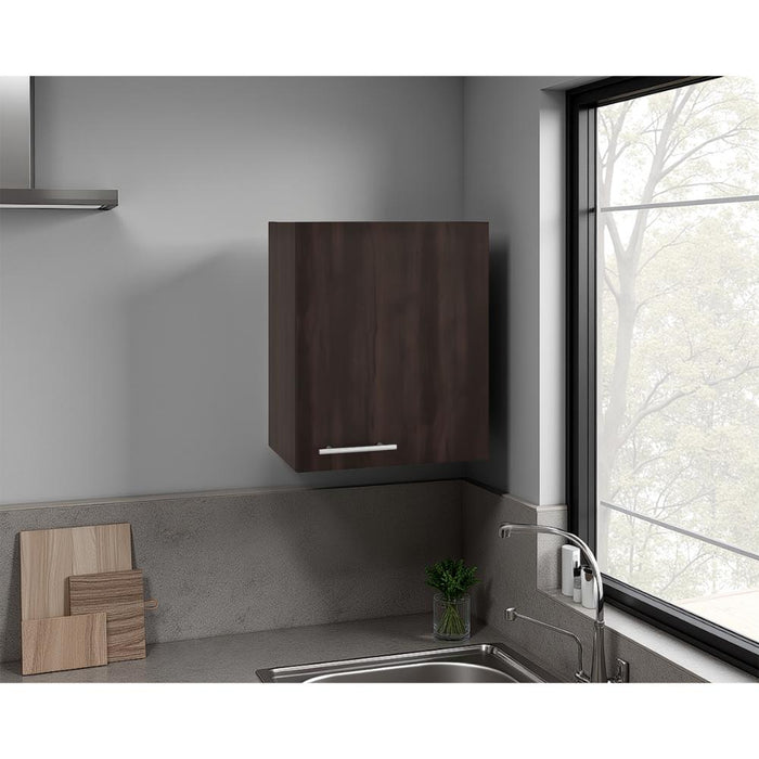 Gabinete Superior Delhi, Kronos Nogal, Con una puerta y entrepaño ZF