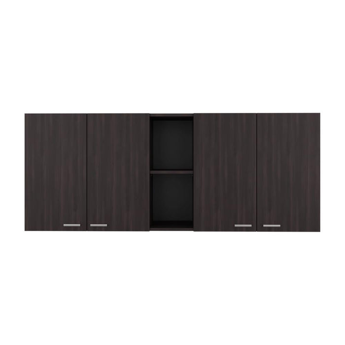 Gabinete Superior Estrella, Kronos Nogal, con Cuatro Puertas Batientes ZF