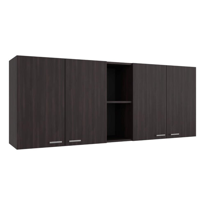 Gabinete Superior Estrella, Kronos Nogal, con Cuatro Puertas Batientes ZF