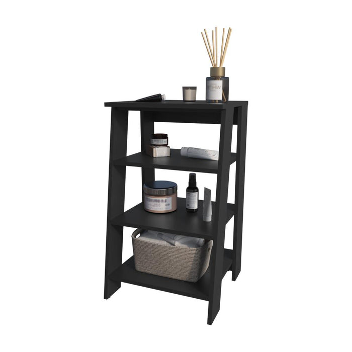 Gabinete de Baño Aqua 3 Pequeño, Wengue, Con Variedad De Entrepaños ZF