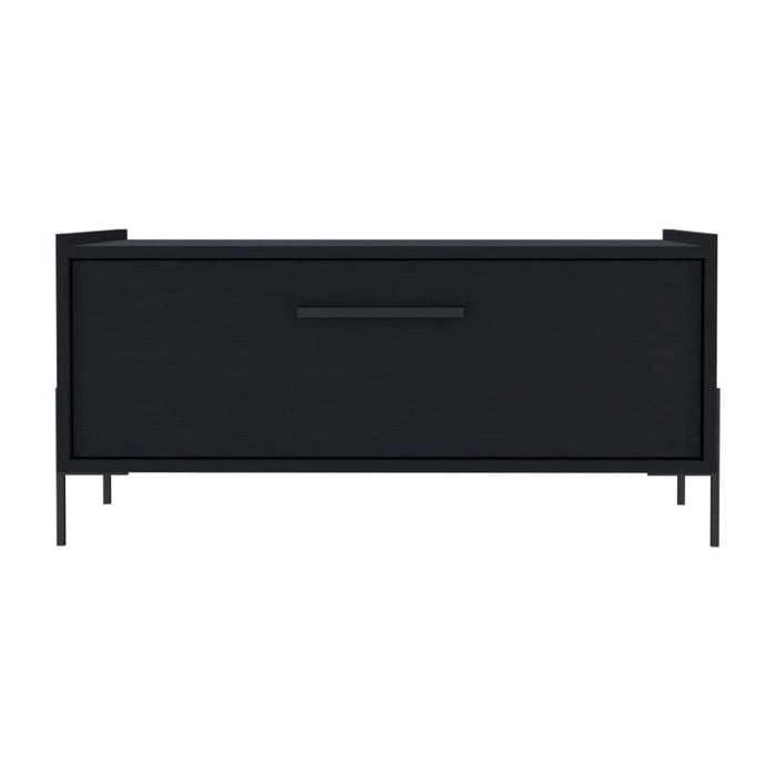 Mesa de Centro Sharon, Wengue, con Un Cajon  y Amplio Espacio