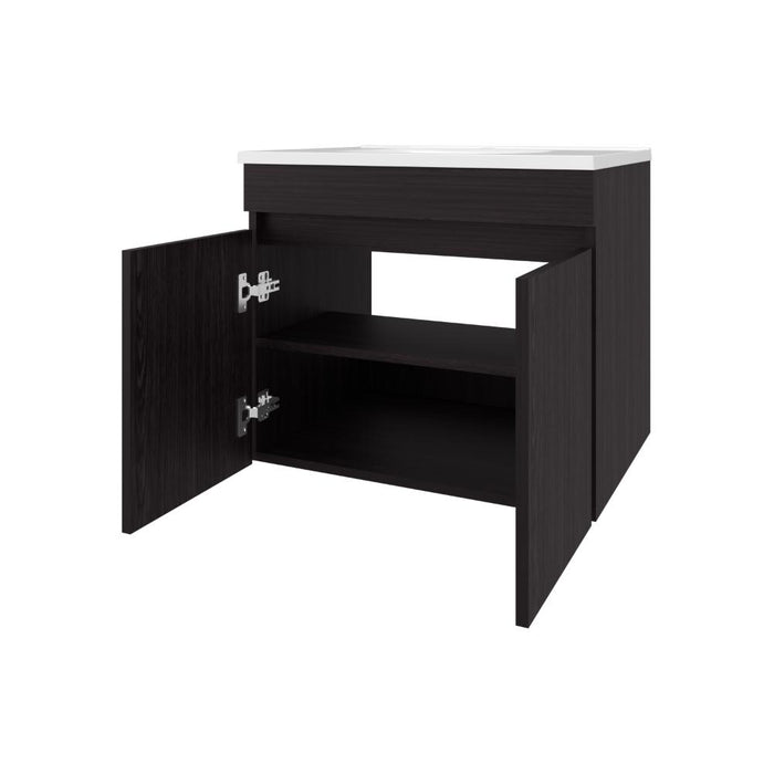 Mueble Lavamanos Chaux 60, Wengue Kronos, Incluye Lavamanos Praia 60