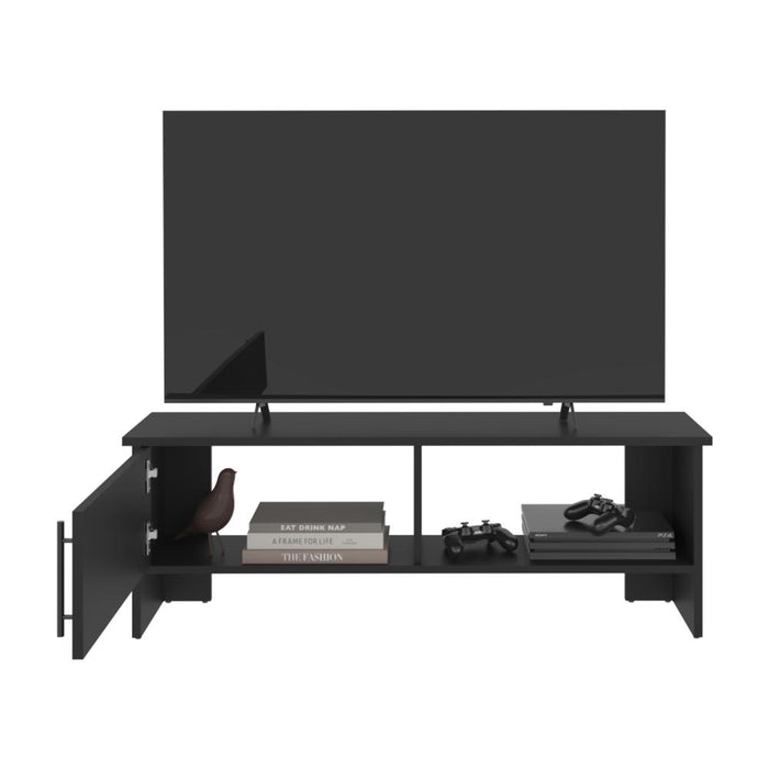 Mesa Para Tv Navi, Wengue, Para Televisor Hasta 55 Pulgadas Con Puerta ZF