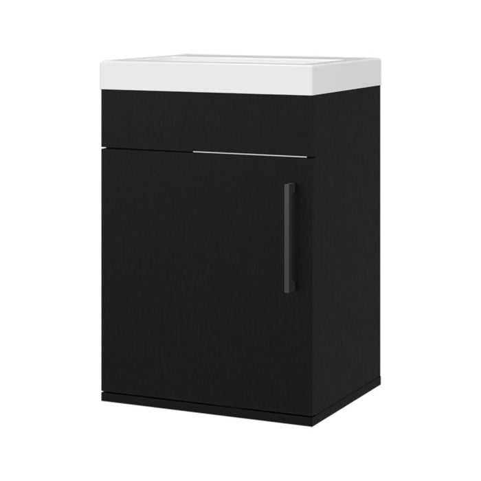 Mueble Lavamanos Flotante Oxford, Wengue, Incluye Lavamanos 40cm ZF