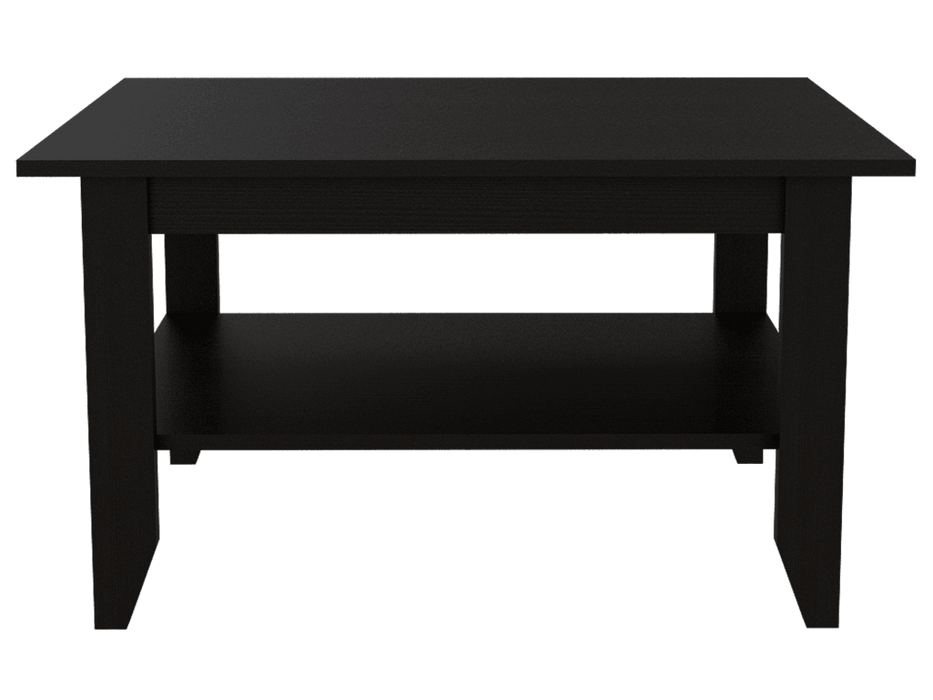 Mesa de Centro Sarume, Wengue, con Entrepaño Inferior
