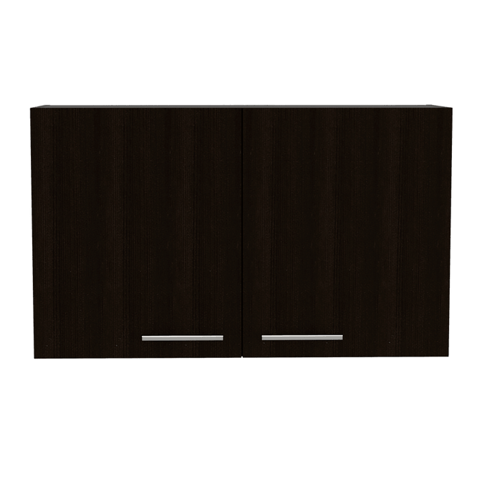 Mueble Aéreo Delhi, Wengue, con Dos Puertas Batientes