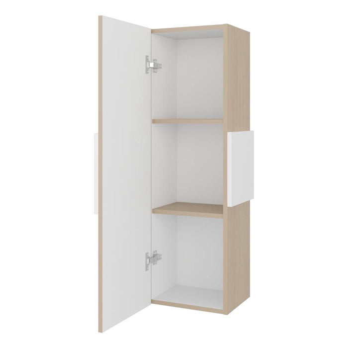 Gabinete de Baño Picasso, Cartagena y Blanco, con Espacio Para Guardar Objetos de Aseo