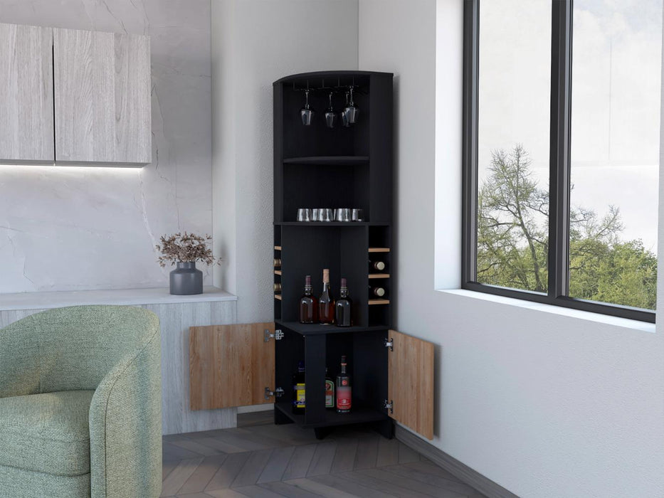Bar Mirabella, Wengue y Miel, Con espacio para botellas de vino y copas