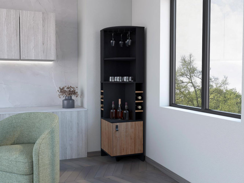 Bar Mirabella, Wengue y Miel, Con espacio para botellas de vino y copas