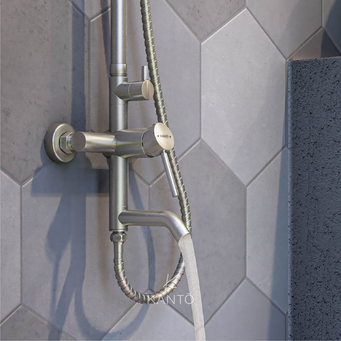 Columna de ducha Advance stainless steel marca Kanto
