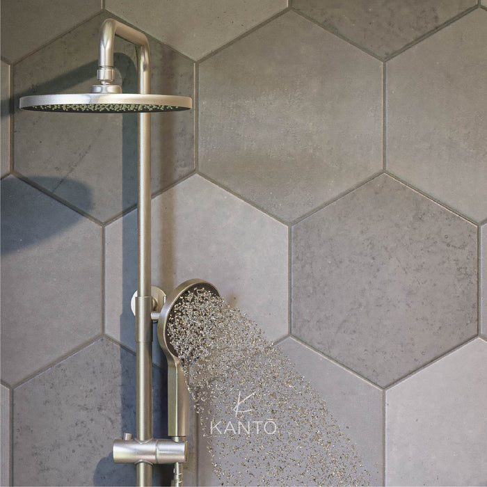 Columna de ducha Advance stainless steel marca Kanto
