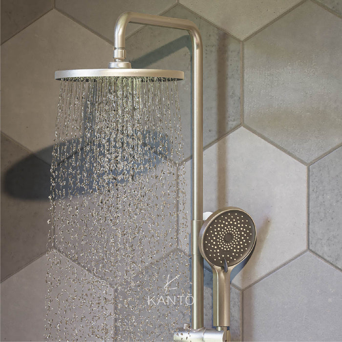 Columna de ducha Advance stainless steel marca Kanto