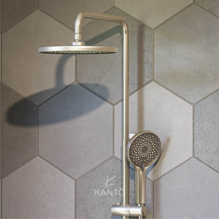 Columna de ducha Advance stainless steel marca Kanto