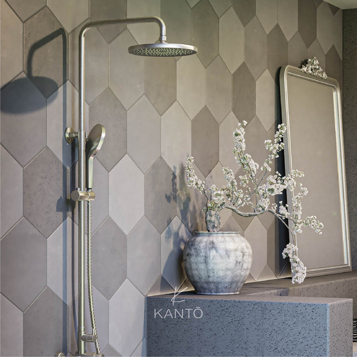 Columna de ducha Advance stainless steel marca Kanto