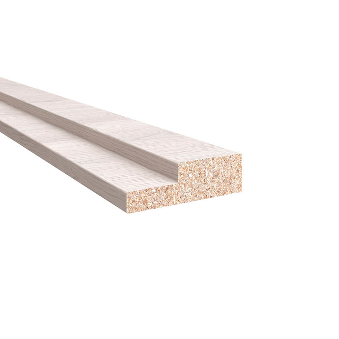 Marco melamínico Rh Cotta de  8X207 Cm