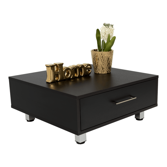 Mesa de Centro Ascher, Wengue, con Un Cajón