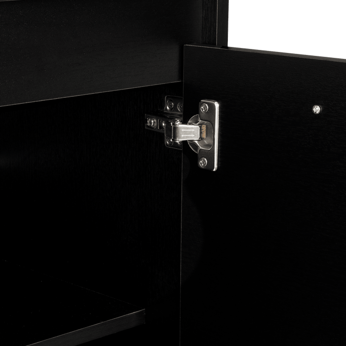 Módulo Microondas Delfi, Wengue, con Dos Puertas Batientes