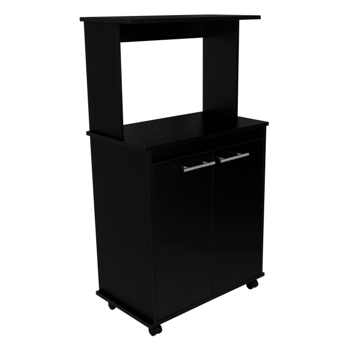 Módulo Microondas Delfi, Wengue, con Dos Puertas Batientes