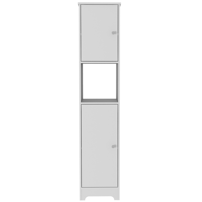 Mueble Auxiliar de Baño Ibis, Blanco, con Dos Puertas Batientes  ZF