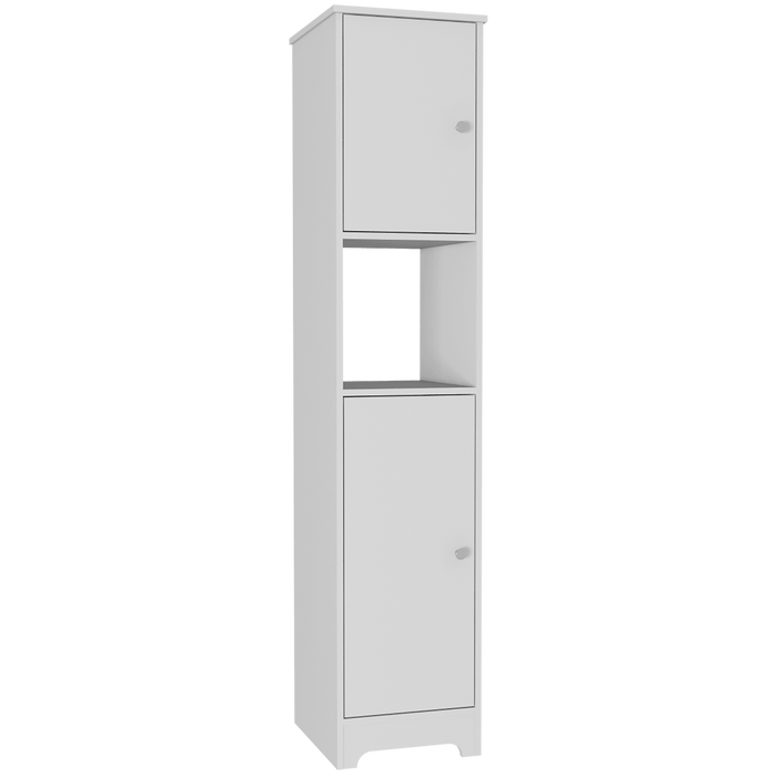 Mueble Auxiliar de Baño Ibis, Blanco, con Dos Puertas Batientes  ZF